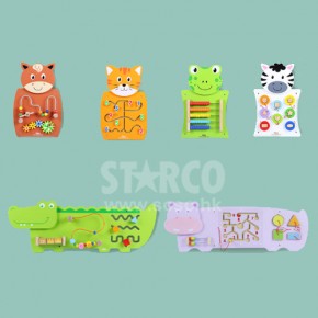 STARCO WLCB12益智牆壁玩具套裝